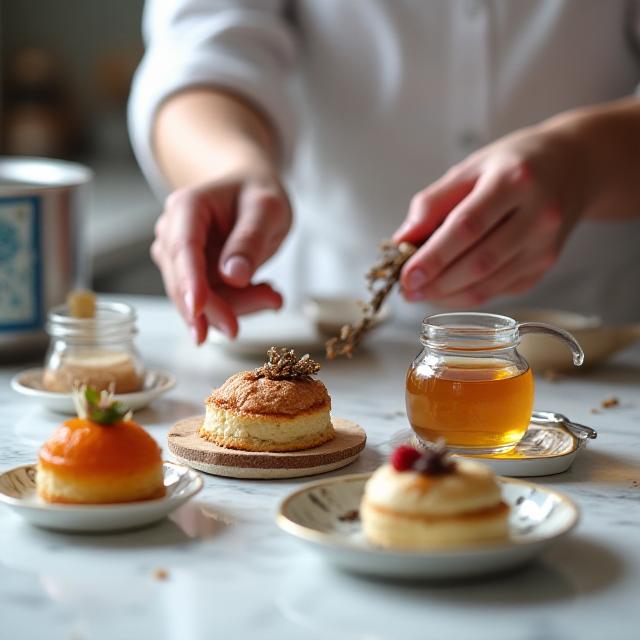 Blend di tè personalizzato per pasticcerie artigianali con abbinamenti dolciari