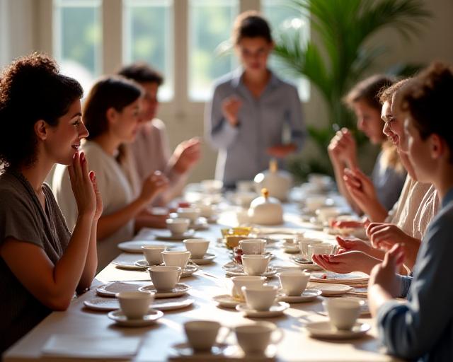 Workshop degustazione tè a Roma - Evento professionale Ambrosia Teas